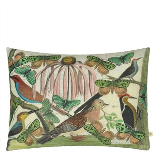 Floral Aviary Pillow by John Derian