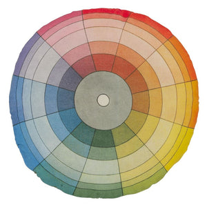John Derian Colour Wheel Decorative Pillow 18" Round