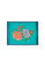 Lisa Corti  13.5" x 17.5" Lacquered Rectangular Tray Queen Flower