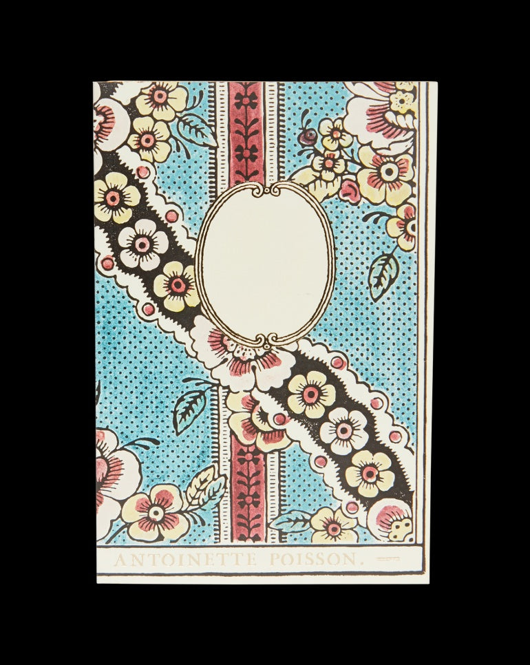 Antoinette Poisson Notebook in Guirlande Fleurs