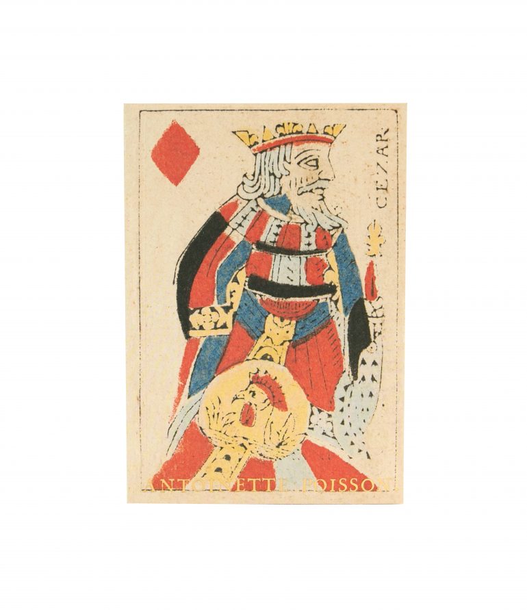 Antoinette Poisson King of Diamonds Small Notebook
