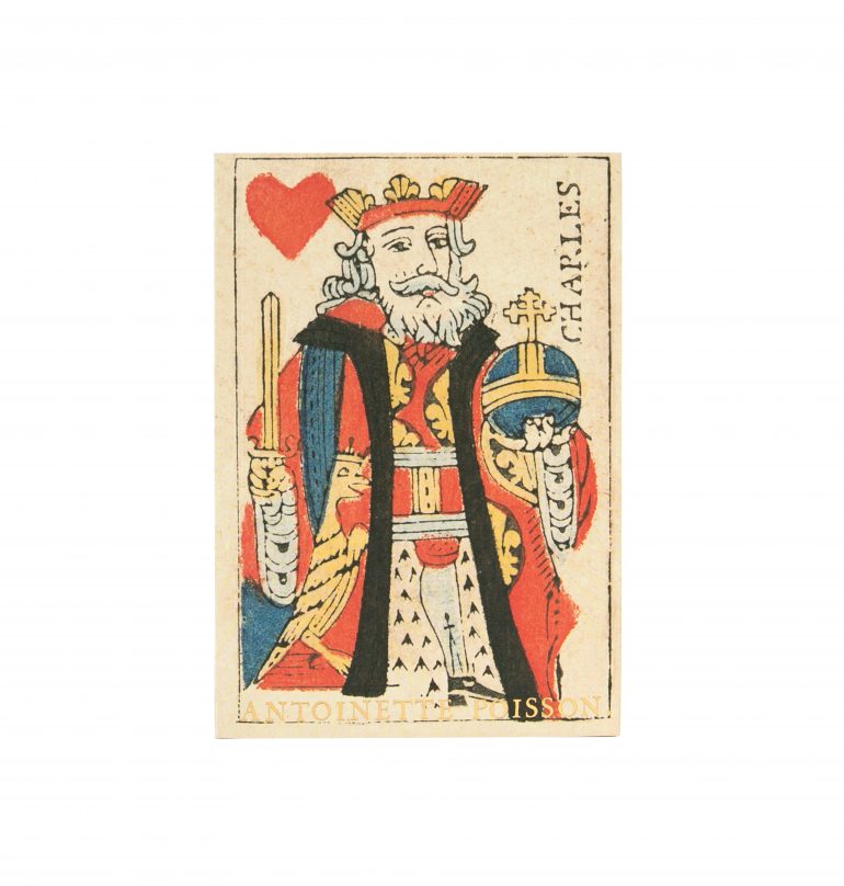 Antoinette Poisson King of Hearts Small Notebook