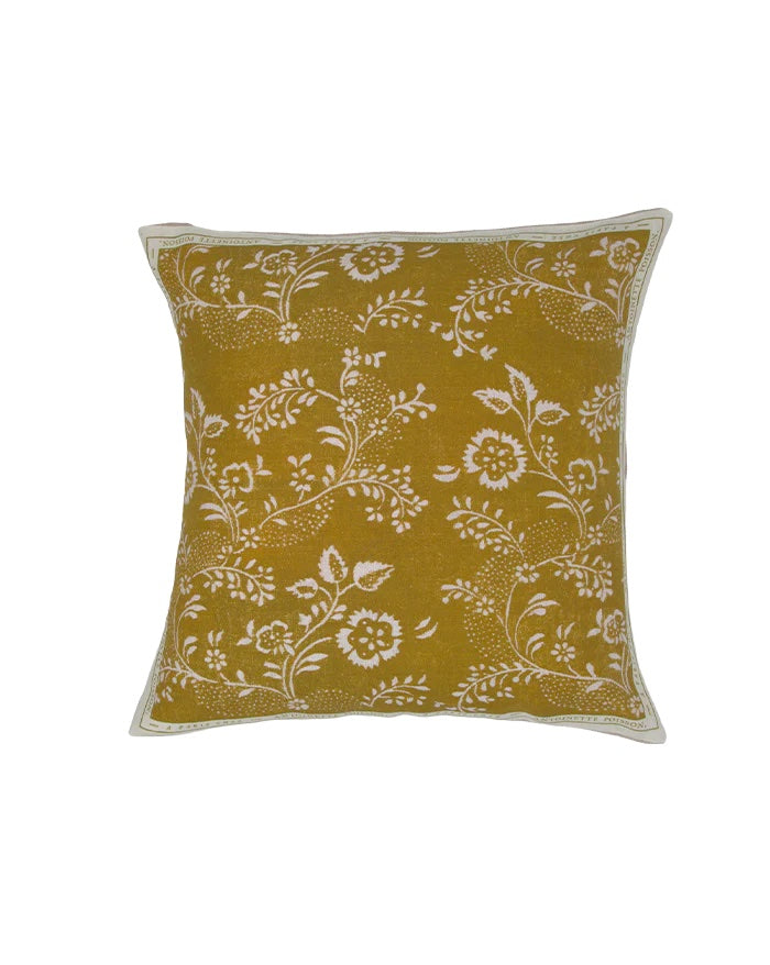 Antoinette Poisson Menuet PIllow 16" x 16' in Tilleul