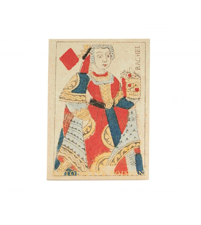 Antoinette Poisson Queen of Diamonds Small Notebook