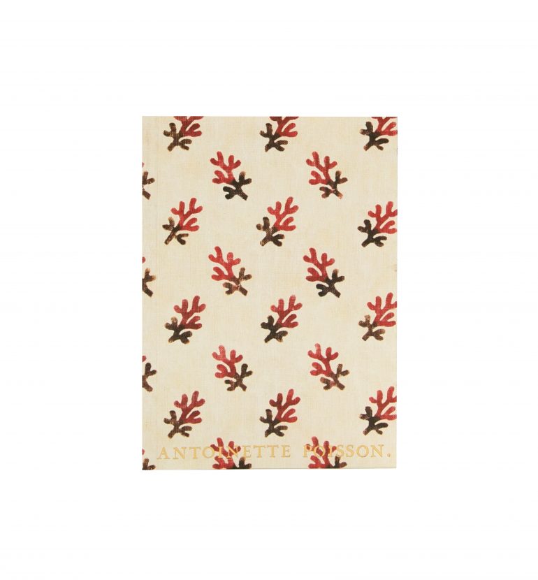 Antoinette Poisson Small Notebook in Corail