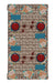 Lisa Corti 71" x 138" 100% Cotton Tablecloth in Arabesque Corolla Natural Coffee