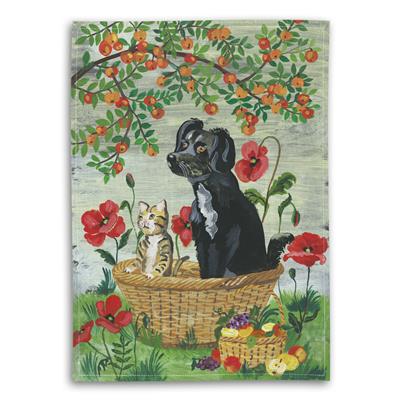Under the Apple Tree Tea Towel by Nathalie Lete