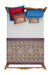 Lisa Corti Junior Quilt in Arabesque Corolla Natural and Coffee