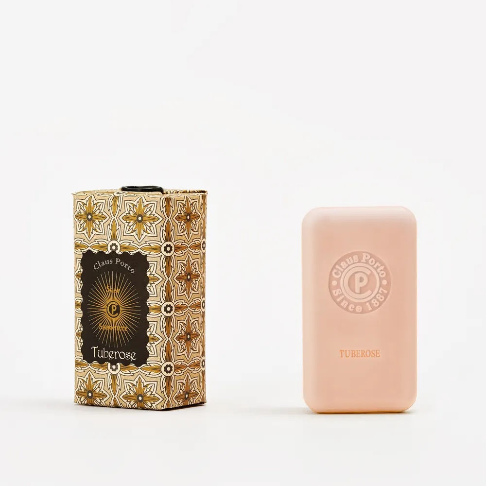 Claus Porto Classico BLACK SUNBURST TUBEROSE Soap 150g