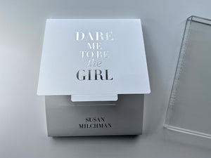 Dare Me To Be The Girl, The Art of Poetry  by Susan Milchman