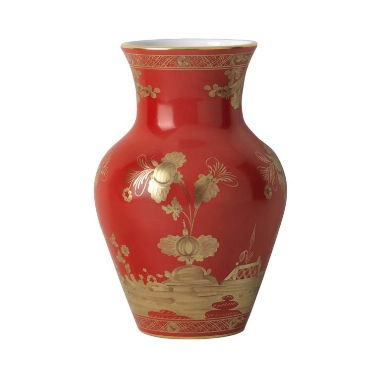 Ginori 1735 Oriente Italiano Ming Vase Rubrum