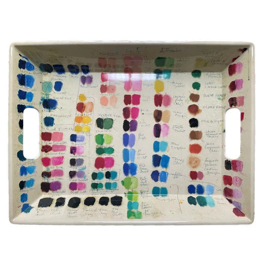 John Derian Mixed Tones Melamine Tray