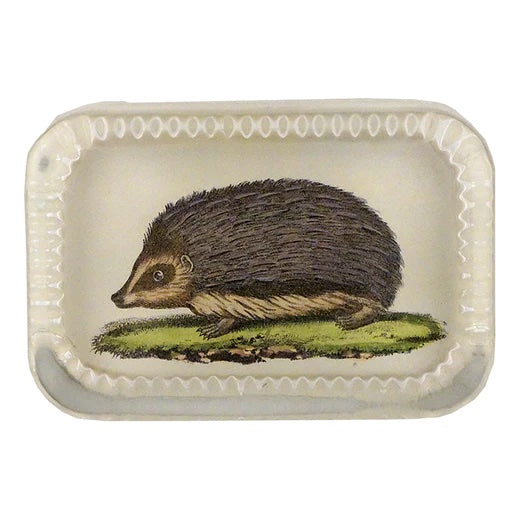 John Derian Hedgehog Dotted Edge Paperweight