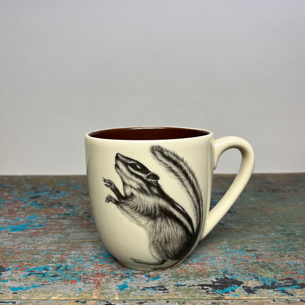 Laura Zindel Chipmunk 1 Mug ISLES STUDIO