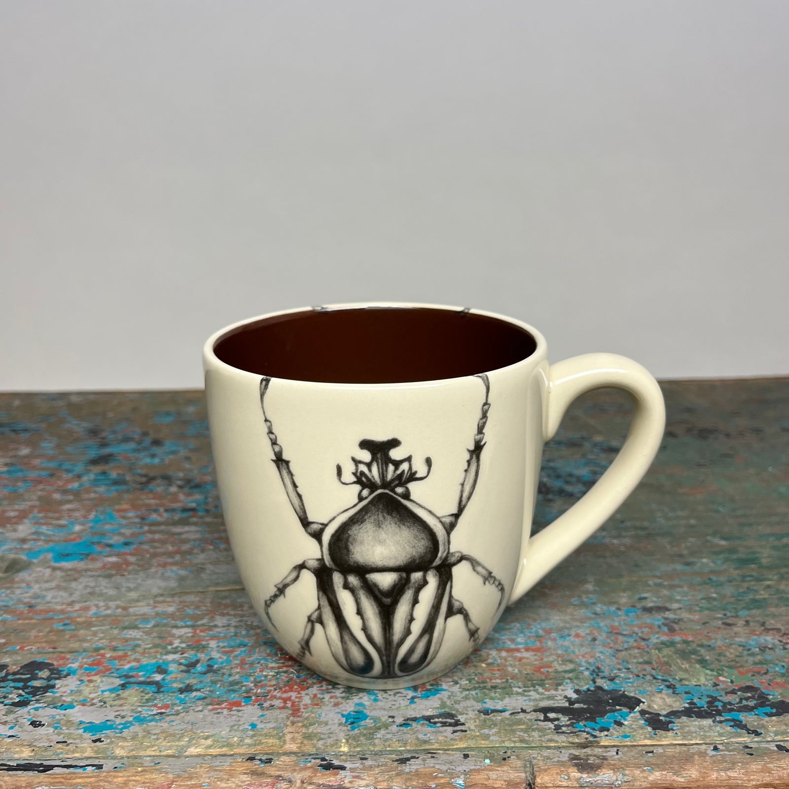 Laura Zindel Flower Beetle Mug