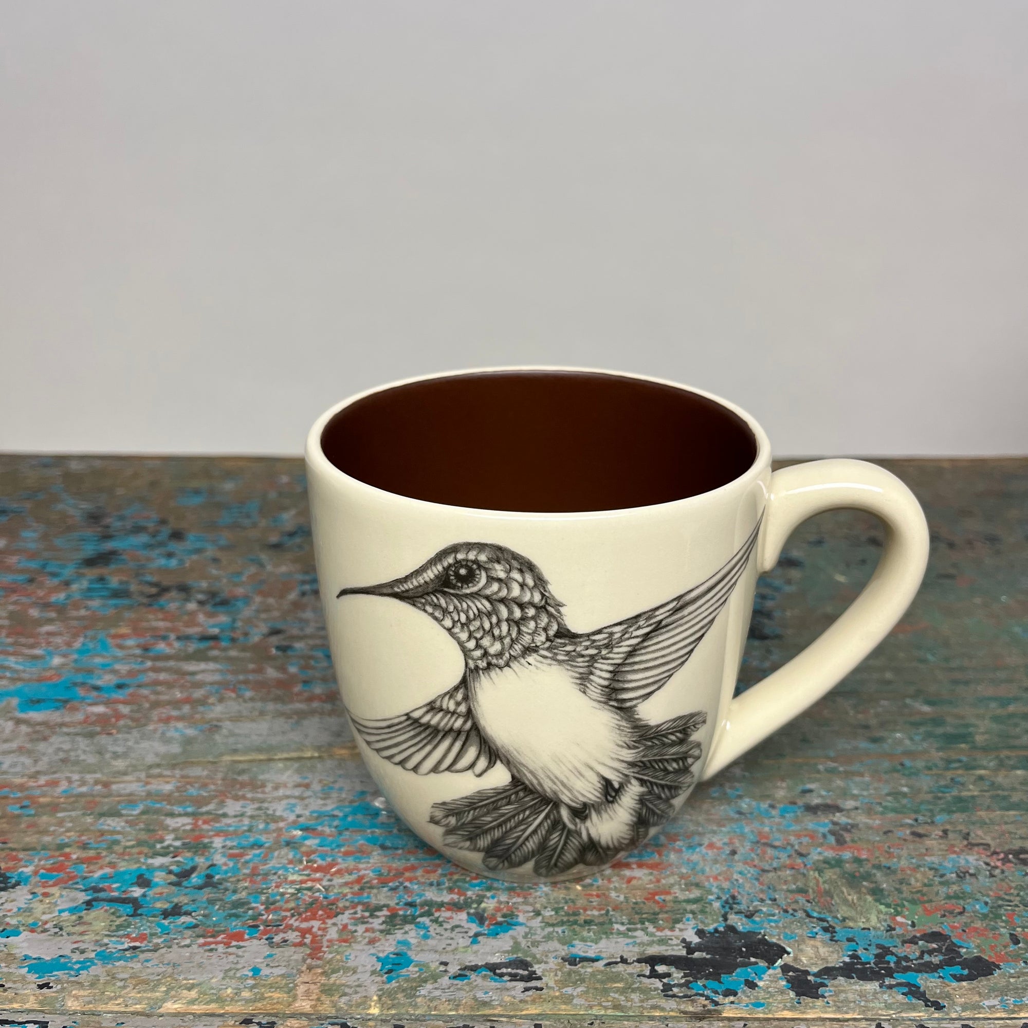 Laura Zindel Hummingbird Mug #1