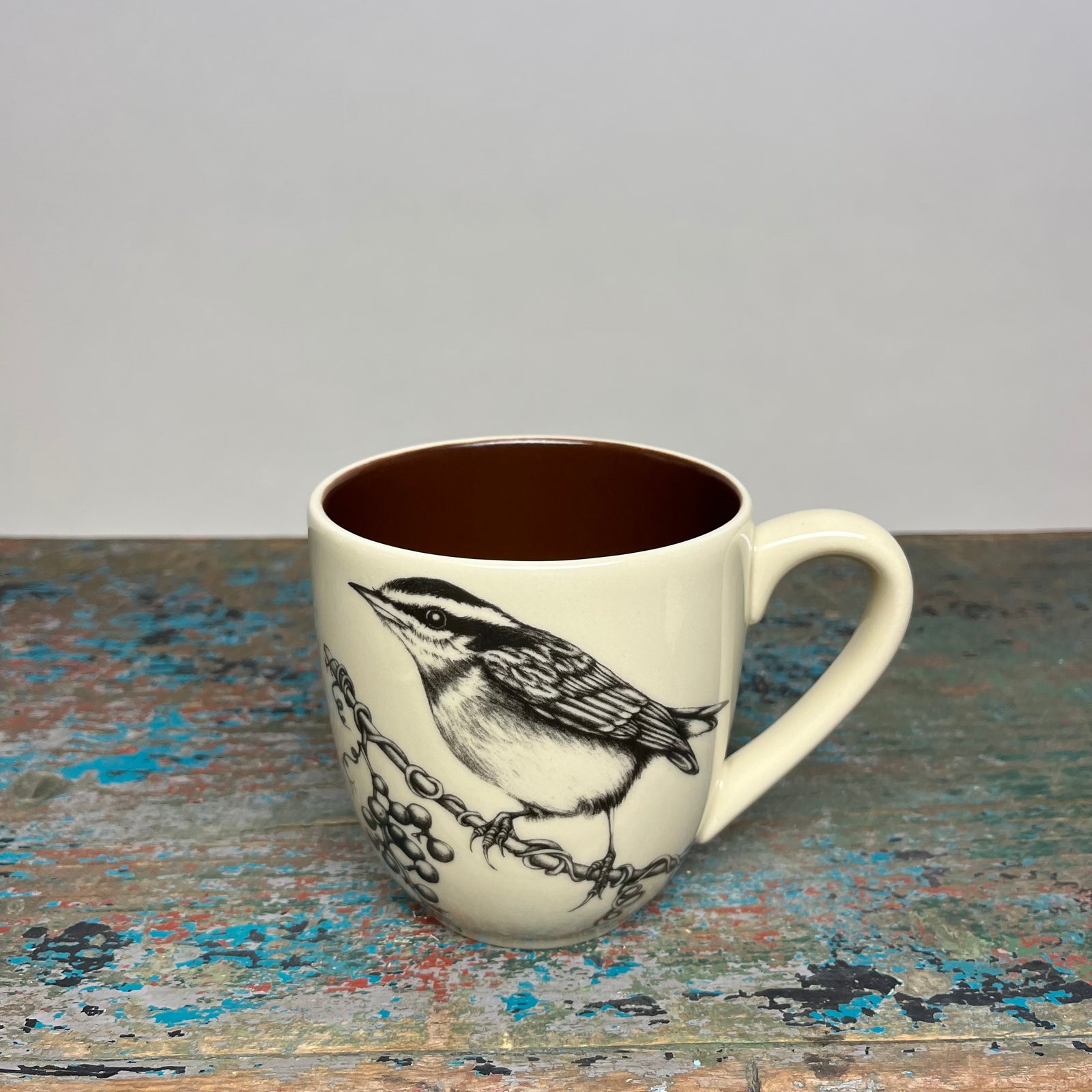 Laura Zindel Nuthatch Mug