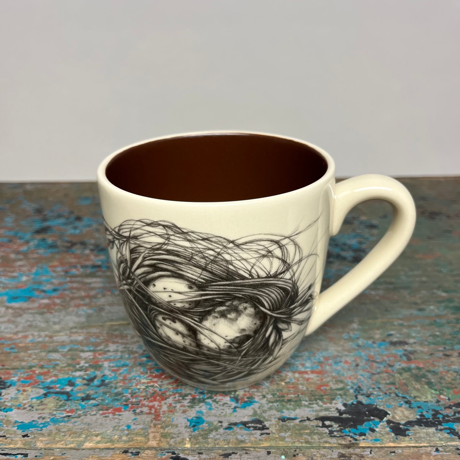 Laura Zindel Quail Nest Mug