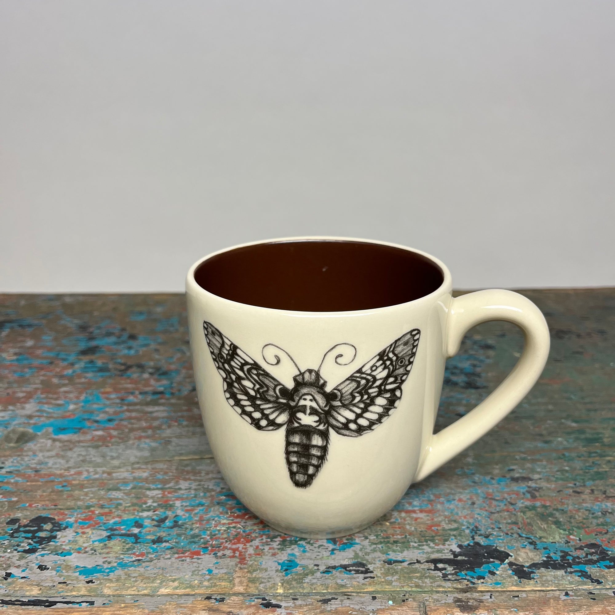 Laura Zindel Sphinx Moth Mug