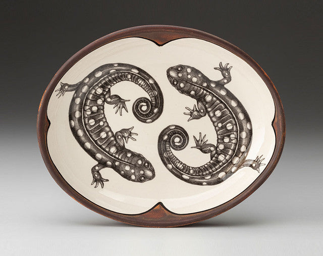 Laura Zindel Tiger Salamander Small Serving Dish