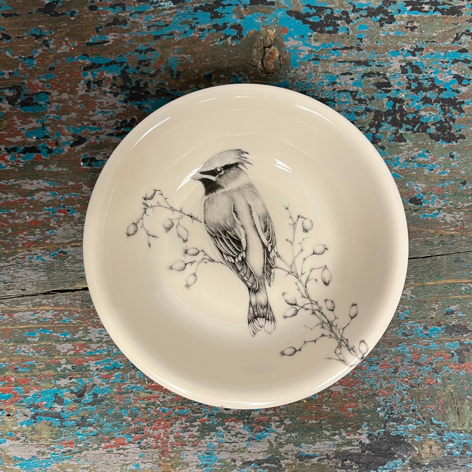 Laura Zindel Waxwing Sauce Bowl