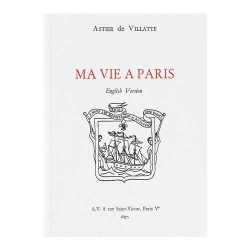 Ma Vie  a Paris Guide Book
