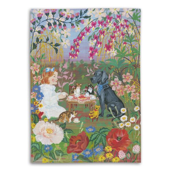Nathalie Late Tea Party Tea Towel