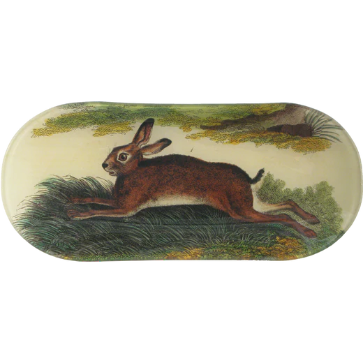 John Derian Common Hare 6" x 12" Oblong Tray