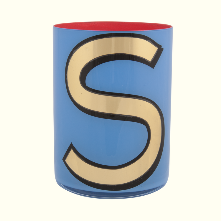 Bridie Hall Brush Pot S Periwinkle