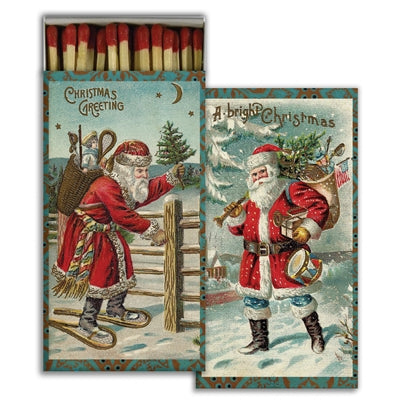Vintage Santas Matches