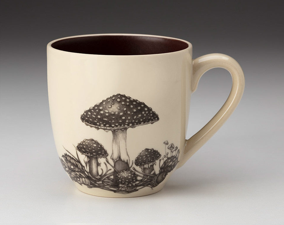 Laura Zindel Woodland Mushroom Mug