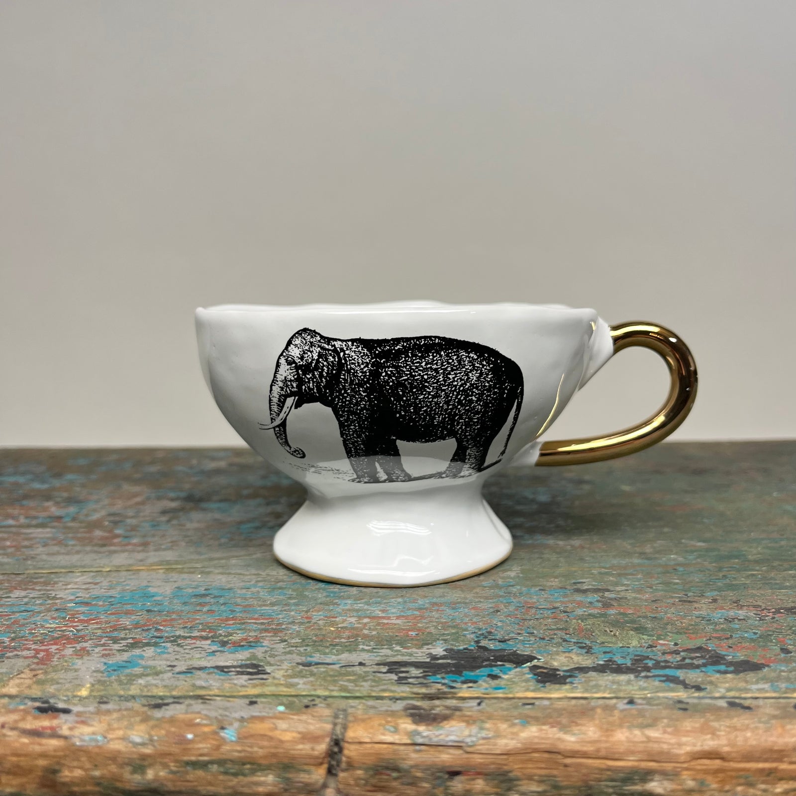 Kuhn Keramik Elephant 'Glam" Office Cup