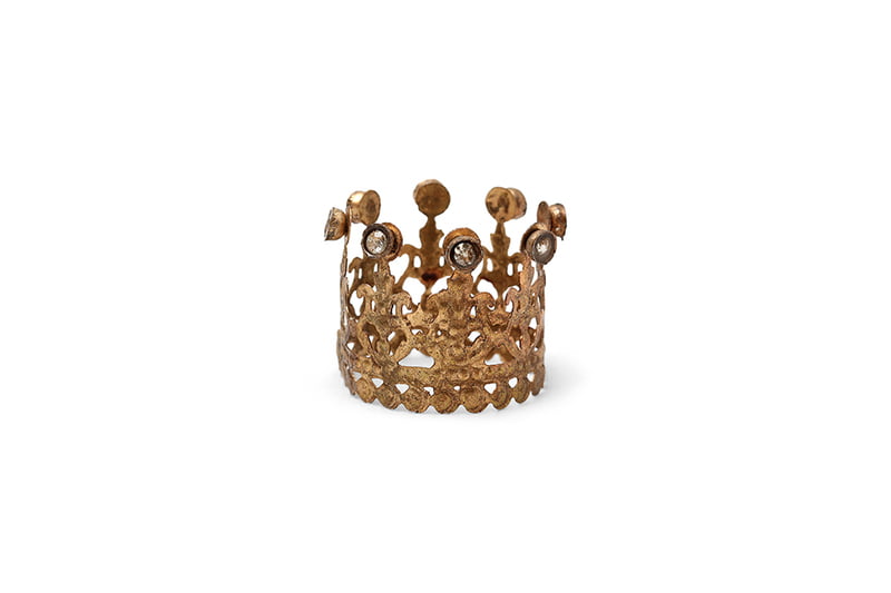 Mini Brass Crown
