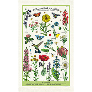 Pollinator Tea Towel