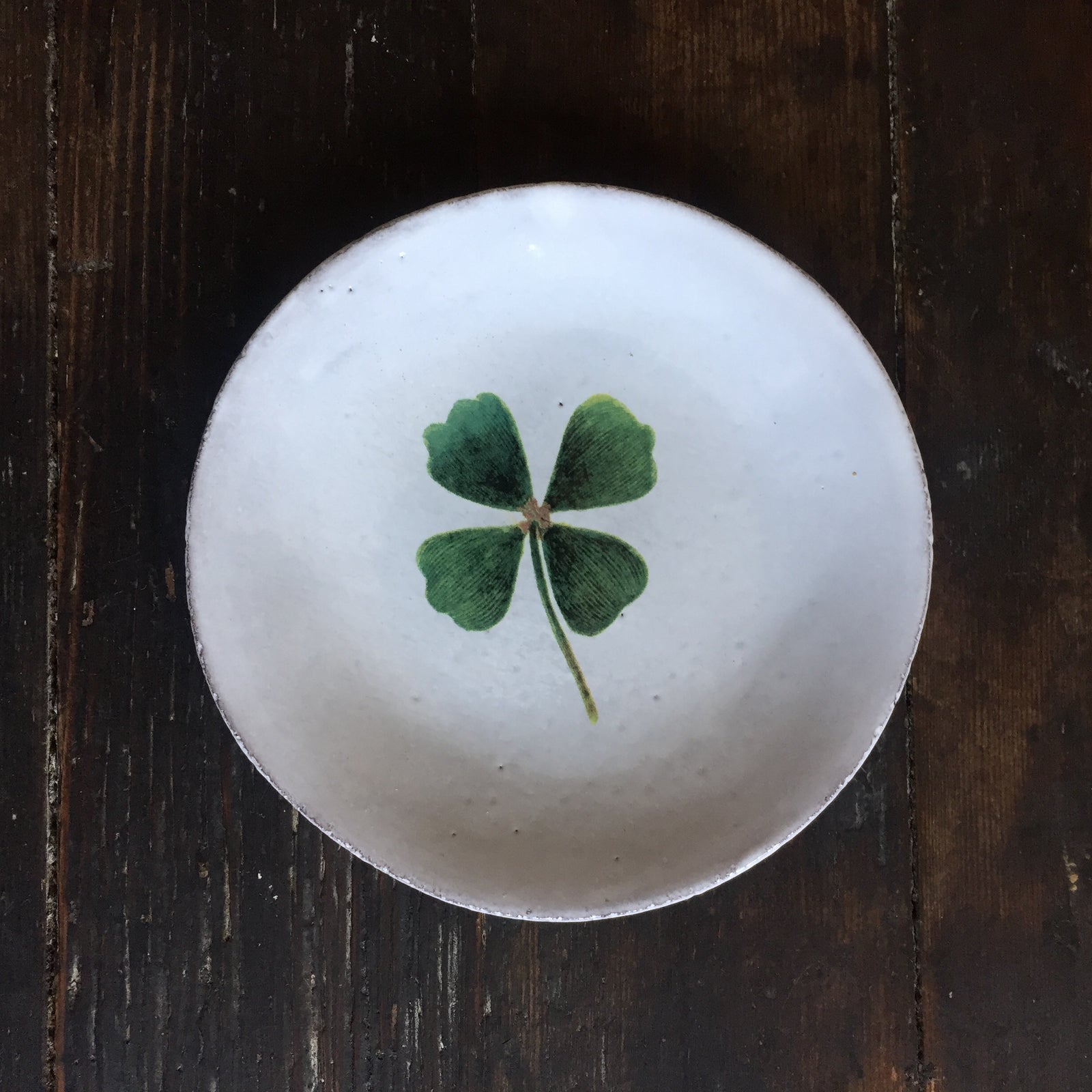 Astier de Villatte John Derian Clover Plate