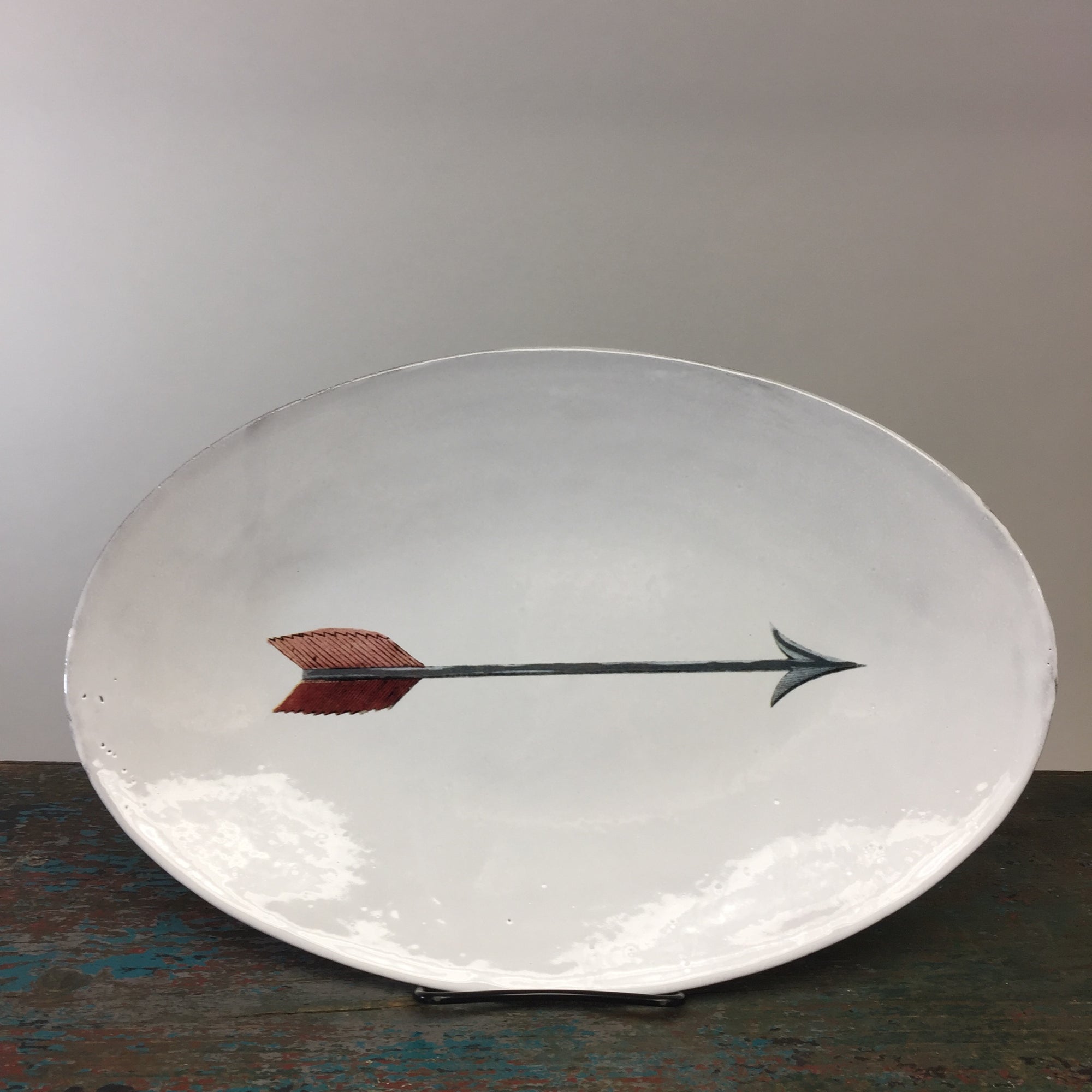 Astier de Villatte John Derian Arrow Oval Platter