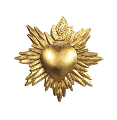 Jungle Sacred Heart Ex-Voto Gold