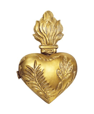 Jungle Sacred Heart Ex-Voto Box Gold