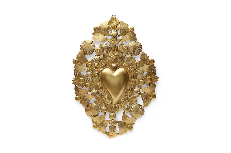 Majestic Sacred Heart Ex Voto Gold