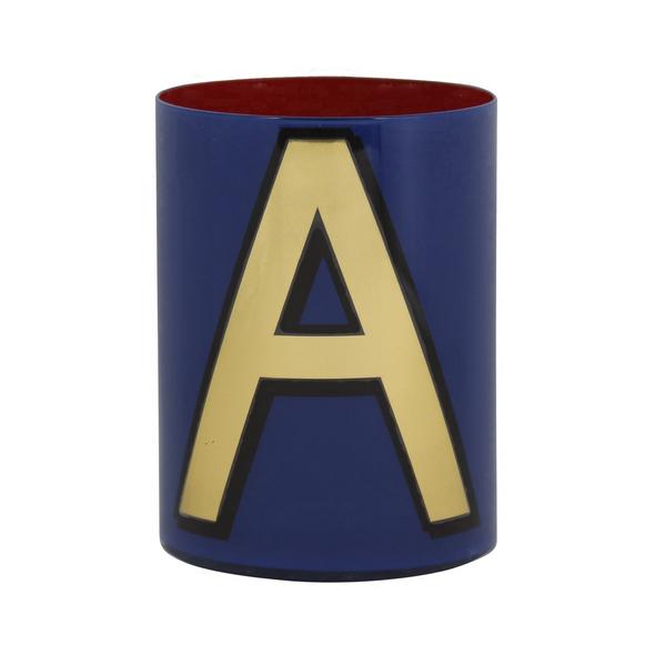 Bridie Hall Brush Pot A Dark Blue