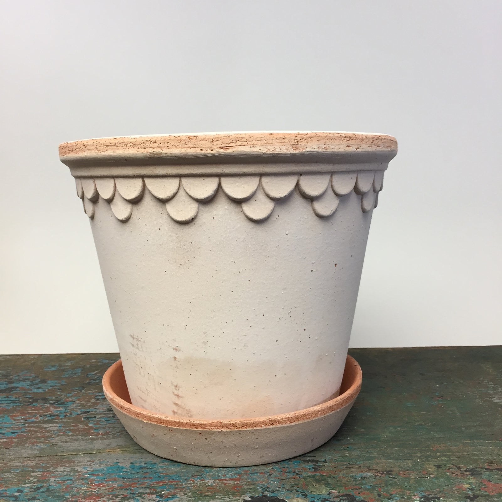 Bergs Copenhagen Pot with Saucer #21 Rosa