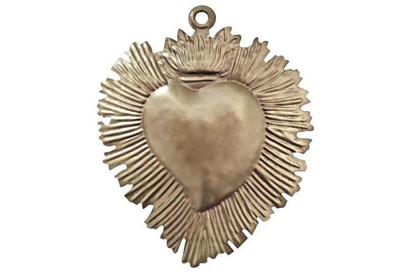 Durga Sacred Heart Ex Voto Silver