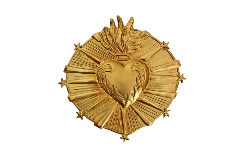 Celeste Sacred Heart Ex Voto Gold