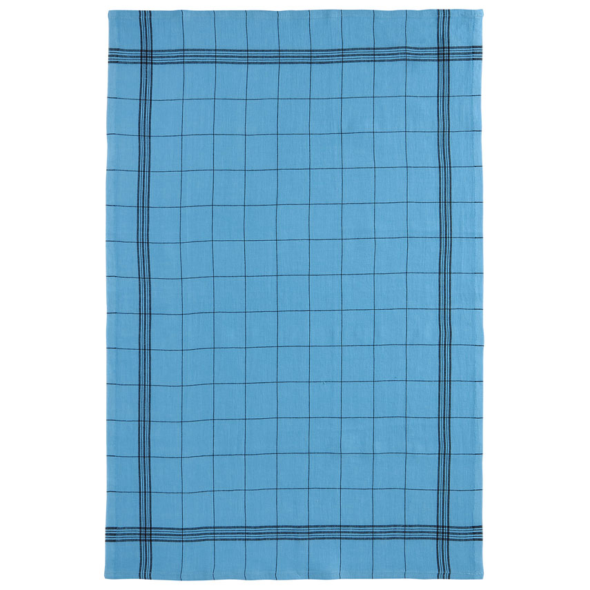 French Bistro Linen Tea Towel Aqua