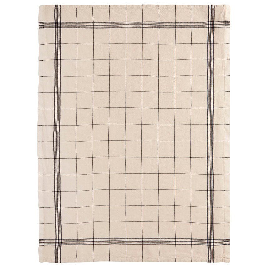French Bistro Linen Tea Towel Moka