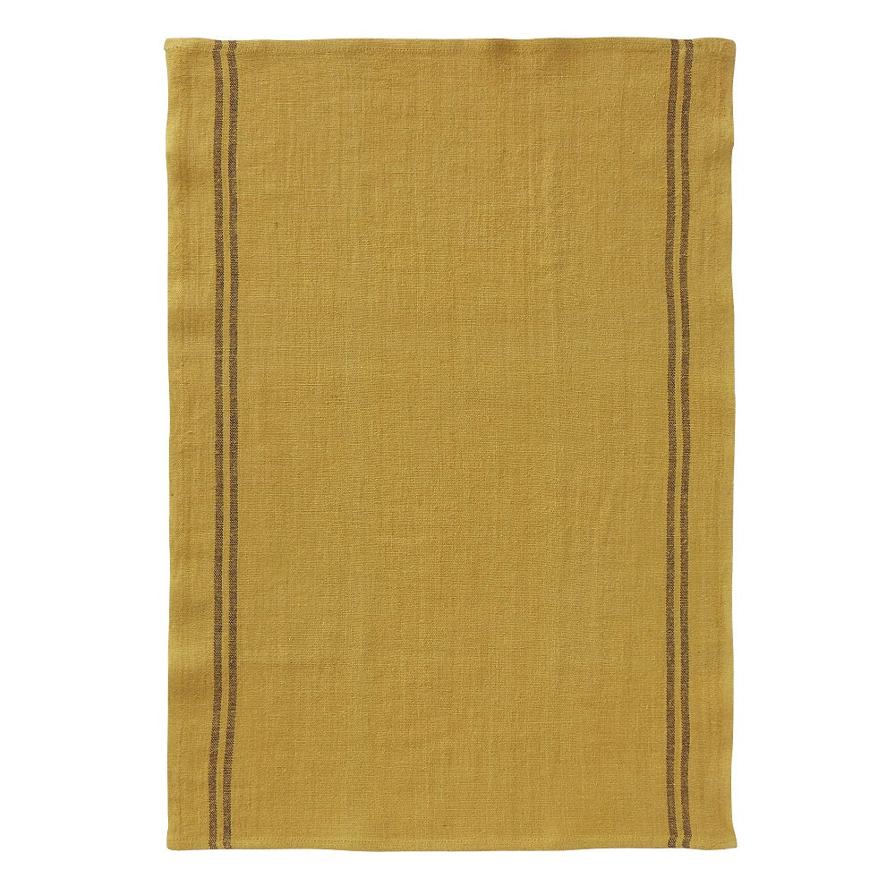Country French Linen Tea Towel Kraft
