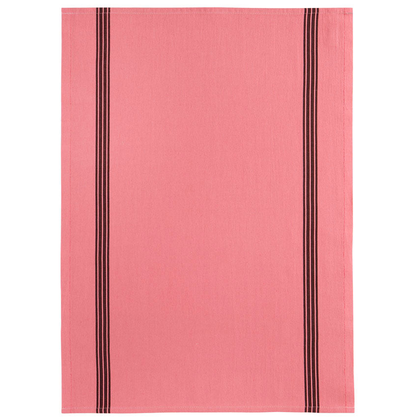 French Piano Cotton/Linen Tea Towel Fraise