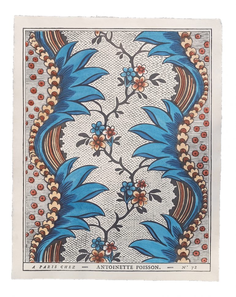 Antoinette Poisson Domino Paper 72A "Torrent"