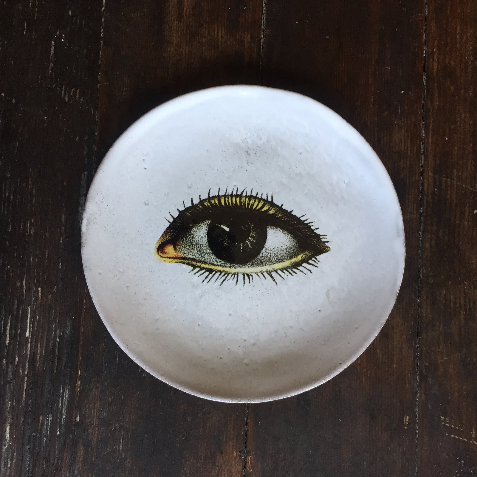 Astier de Villatte John Derian Eye (left) Saucer