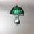 Green Glass Mushroom 1 Ornament by Nathalie Lete
